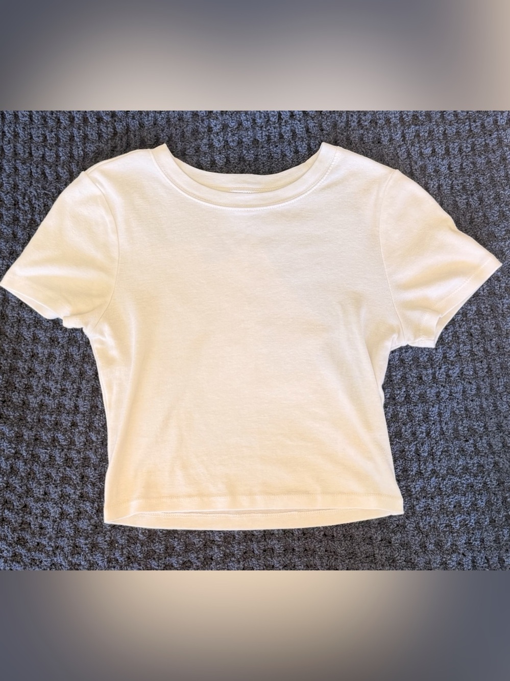 Short Sleeve Tee in Cream